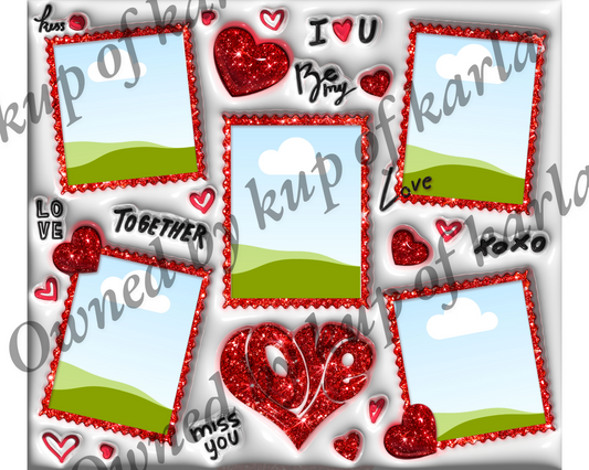 Custom Valentines Tumbler