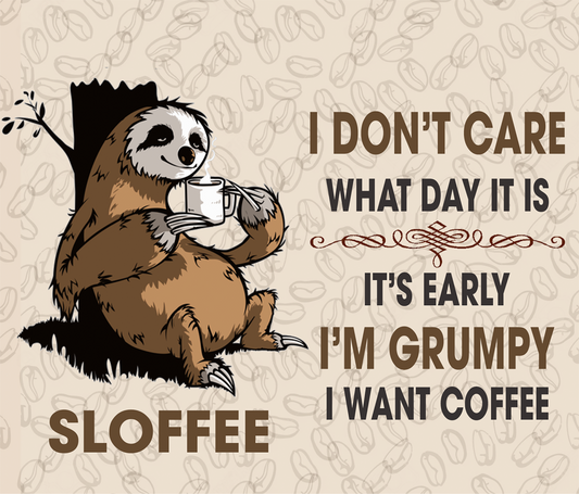 #246 Sloth Tumbler