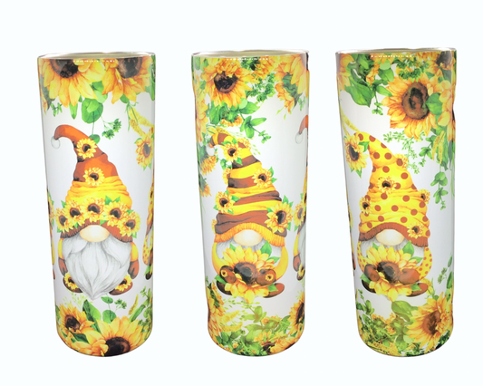 #144 SUNFLOWER GNOME TUMBLER