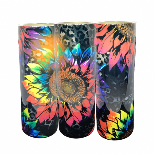 #152 Tie Dye Sunflower Tumbler