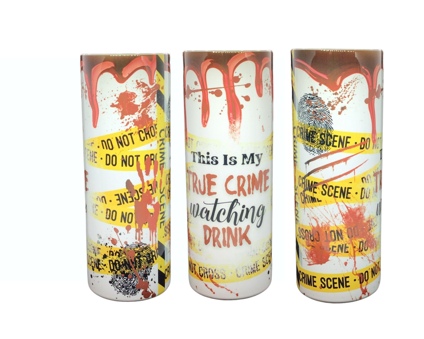 #195 True Crime Tumbler