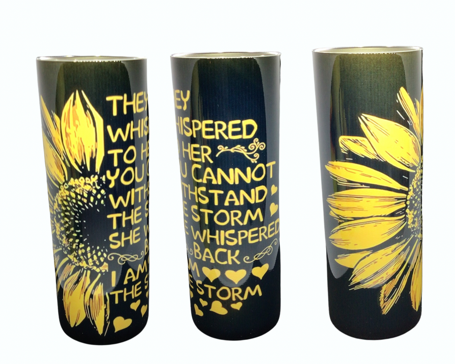 #122 I am the storm…tumbler